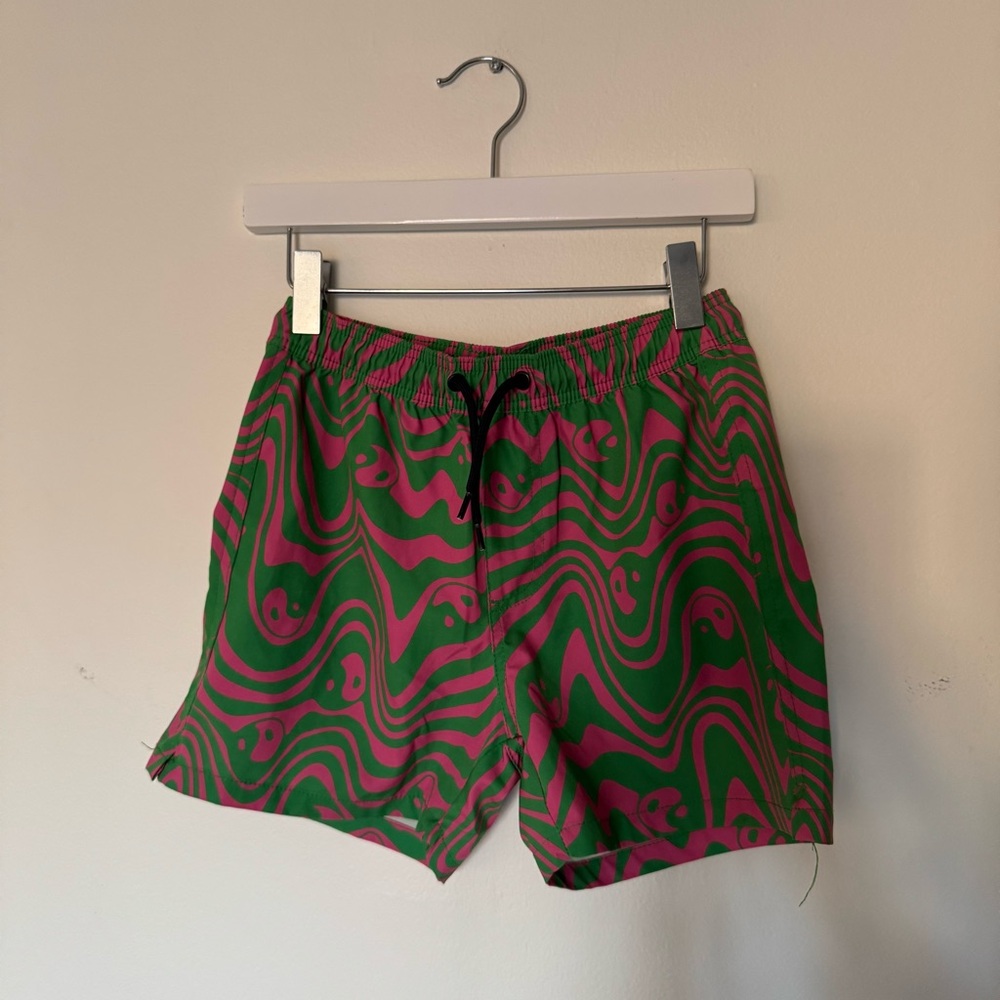 Cotton On Green and Pink Swim Trunks
